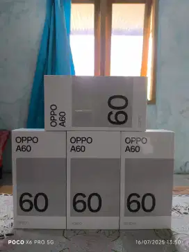 Oppo a60 8/128 baru dan segel murah