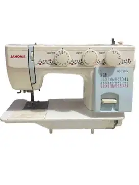 Mesin singer Janome 7322N semi portable body full Besi, mesin premium