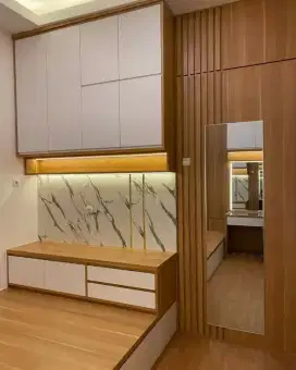 KITCHEN SET BEDROOM SET DESAIN INTERIOR DESIGN LEMARI PAKAIAN