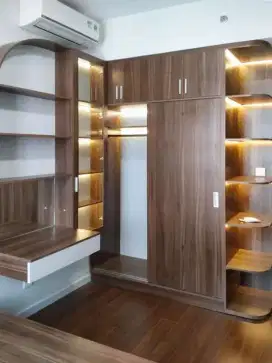 KITCHEN SET BEDROOM SET DESAIN INTERIOR DESIGN LEMARI PAKAIAN