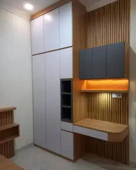 KITCHEN SET BEDROOM SET DESAIN INTERIOR DESIGN LEMARI PAKAIAN