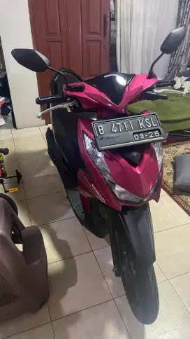 Honda BeAT Sporty CBS ISS 2020 (Magenta Black) KM5000an