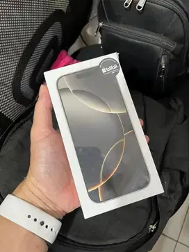 Iphone 16 pro 128 new segel resmi harga net aja