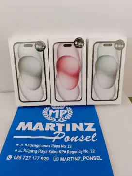 iPhone 15 128GB Garansi resmi Indo 1 Tahun