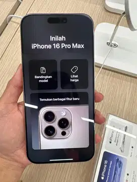 Iphone 16 Pro Max 256 GB Bisa Cicilan Proses 3 Menit