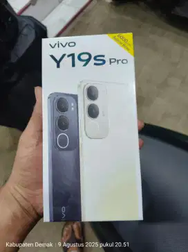 Vivo y19s pro 6/128 GB new