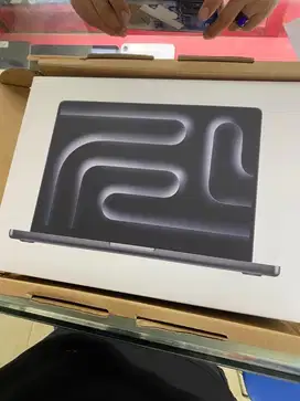 Macbook pro m4 14 inch 16/512 garansi inter baru segel green peel