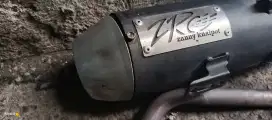 Knalpot Scoopy/beat merek ZRC