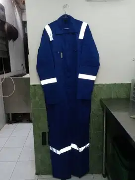WEARPACK ROYAL BLUE cotton 100% asli / Wearpack safety scotlight