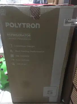 Kulkas Polytron Type PRB 159 Warna Merah