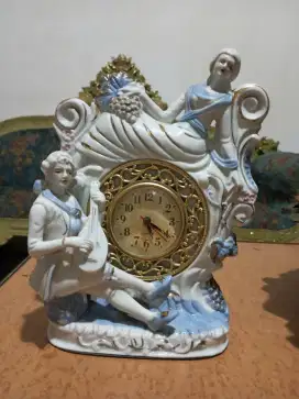 Jam Keramik Vintage Gaya Eropa