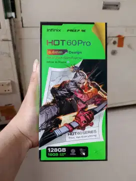Infinix Hot 60 Pro 8/128 GB Helio G200 AMOLED 144Hz Garansi Resmi