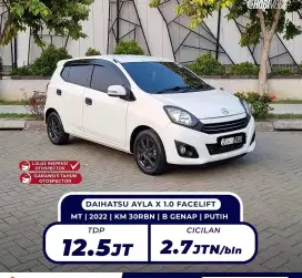 Ayla X 1.0 Facelift MT Thn 2022