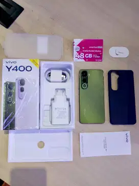 VIVO Y400 RAM 8GB+8GB/256GB || FREE KUOTA INTERNET