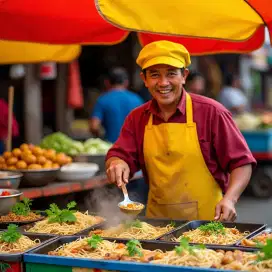 Dicari yang mau join jualan mie ayam pagi kaki 5