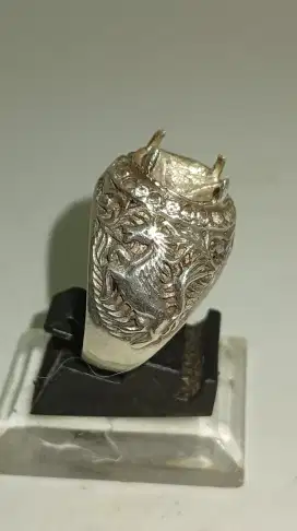 Cincin ring perak ukir