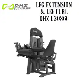 Leg Extension dan Leg Curt U3086C DHZ Alat Fitness Gym Comercial