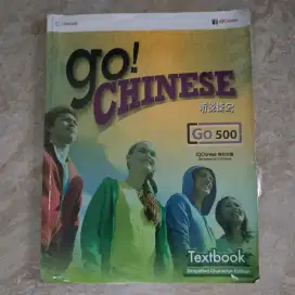 ORIGINAL Buku Go! Chinese Go 500 Textbook Preloved Pribadi