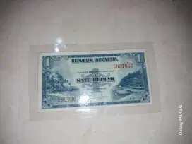 UANG KERTAS RI 1951 .
