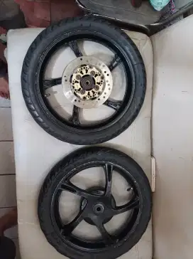 Velg ori mio sporty 5tl +ban dan piringan cakram