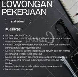 DI BUTUHKAN SEGERA
