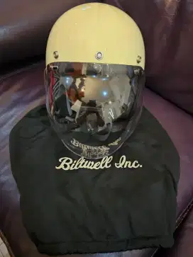 Helm Biltwell Bonanza Vintage White