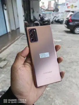 Samsung note 20 256 like new fullset