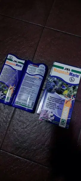 Jbl magnesiumarin buat aquarium laut