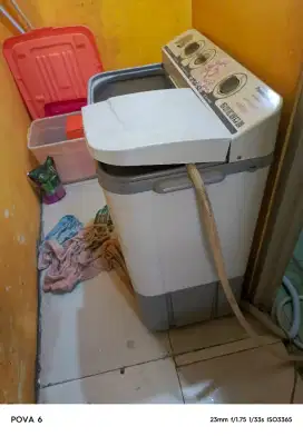Mesin Cuci 2 tabung Panasonic