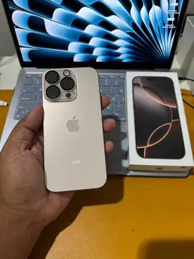 Iphone 16 Pro 256Gb ibox warna desert titanium bh 100 cc 47
