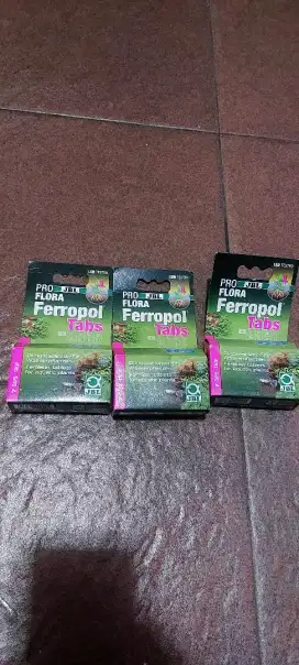 Pupuk tablet aquascape aquarium jbl ferropol tabs ace hardware