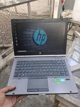 Laptop HP Elitebook 8470W ± CORE I7 GEN3 ± HDD 750GB ± 4GB ± Siap Pake
