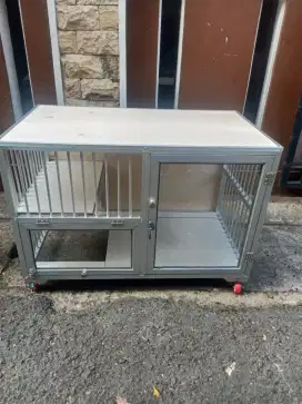 Kandang kucing alumunium