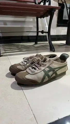Onitsuka Tiger Original Mexico 66 Beige/Grass Green