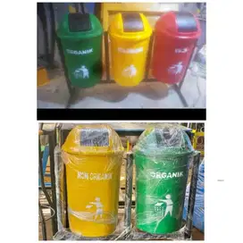 Tong sampah organik dan non organik (bs antr skitr medan)