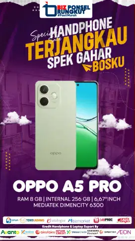 OPPO A5 PRO | HP BADAK | BISA KREDIT DP 0% | COCOK BUAT KERJA KULIAH