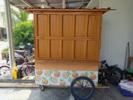 Gerobak Siap Jualan kondisi normal