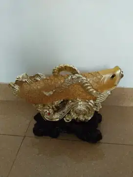 Pajangan ikan emas and kuda antique