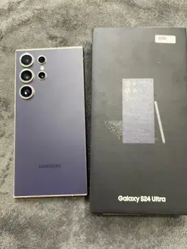 Samsung S24 ultra 5g 12/256 garansi september 2025