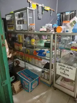 DIJUAL ETALASE WARUNG