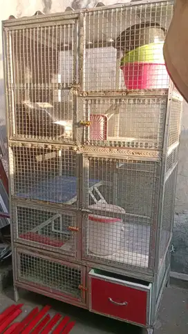 Rumah kucing 2 kamar