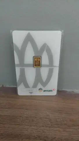 0.5gram antam 2 pc