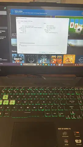 Laptop Asus TUF Gaming F15 ( nominus full set)