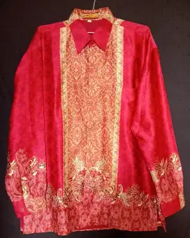 Kemeja batik pria size M (preloved)