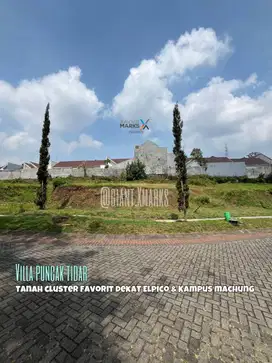 Tanah Strategis dekat kampus Machung & Elpico Villa Puncak Tidar