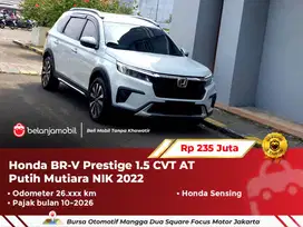 [ PAJAK PANJANG ] Honda BRV BR-V BR V Prestige 1.5 AT Putih 2022/2023