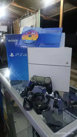 PS4 fat original mulus HDD 500gb fullset