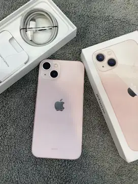 iPhone 13 256GB Pink Ex iBox BH 86% lengkap