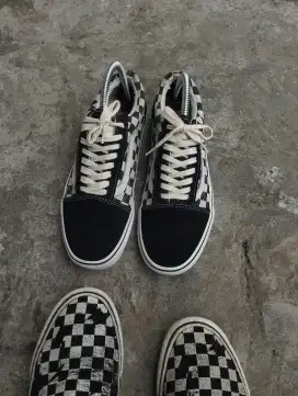 Vans old skool chekerboard