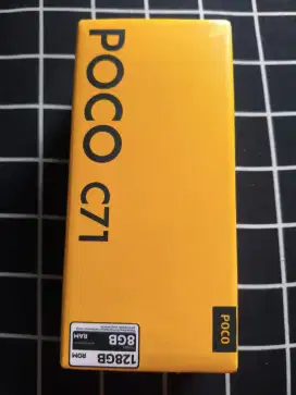 Poco c71 4/128 new segel garansi resmi bisa cod